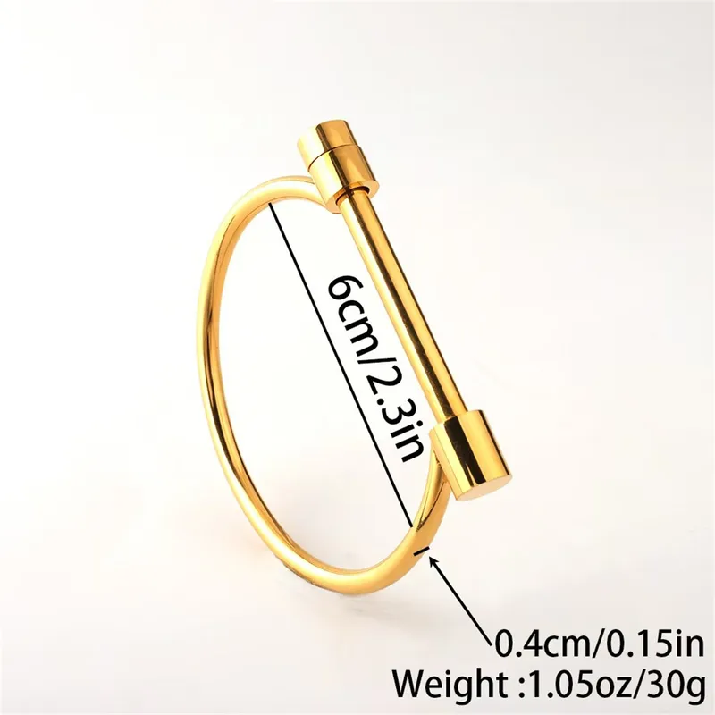 T-Bar Gold Bangle, Gold Cuff Bangle, Stainless Steel