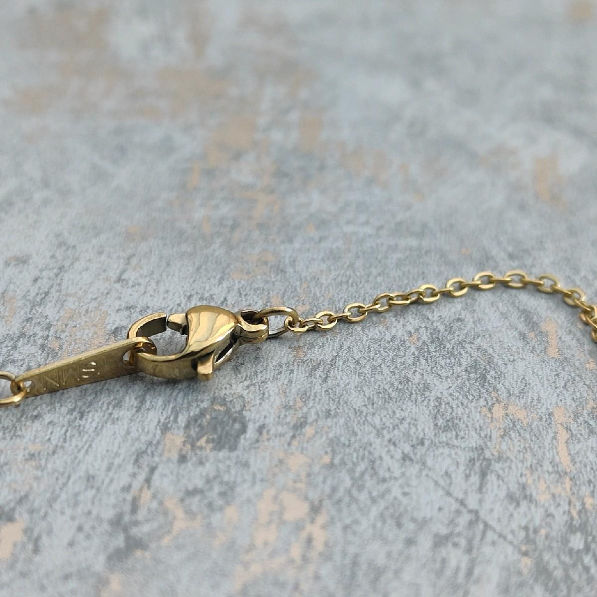 18K Gold Plated Necklace with Pendant