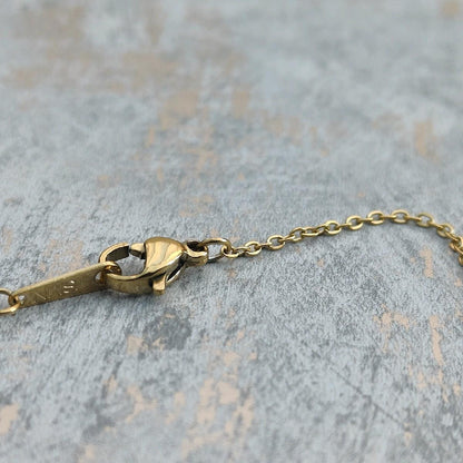 18K Gold Plated Necklace with Pendant