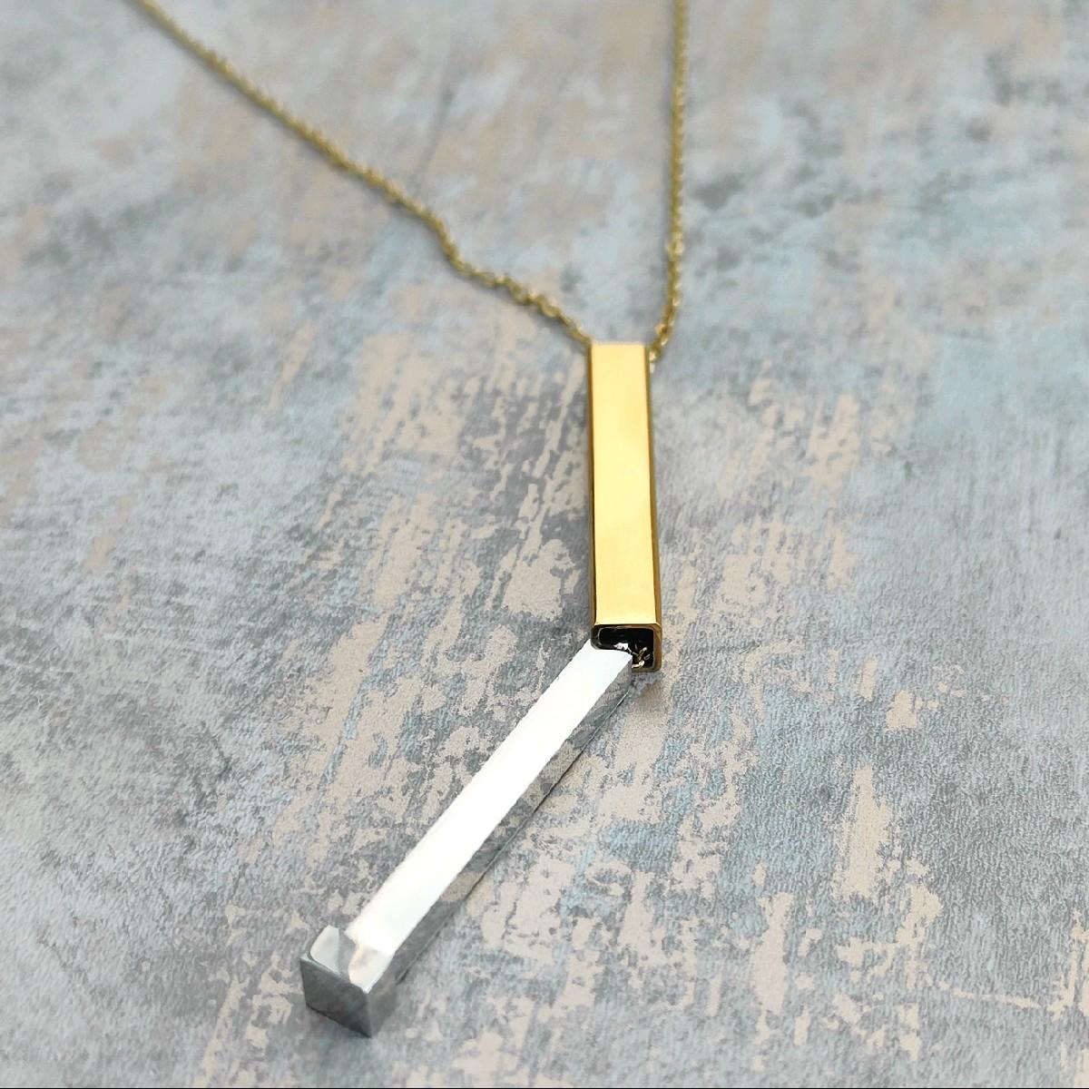 18K Gold Plated Necklace with Pendant