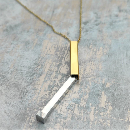 18K Gold Plated Necklace with Pendant