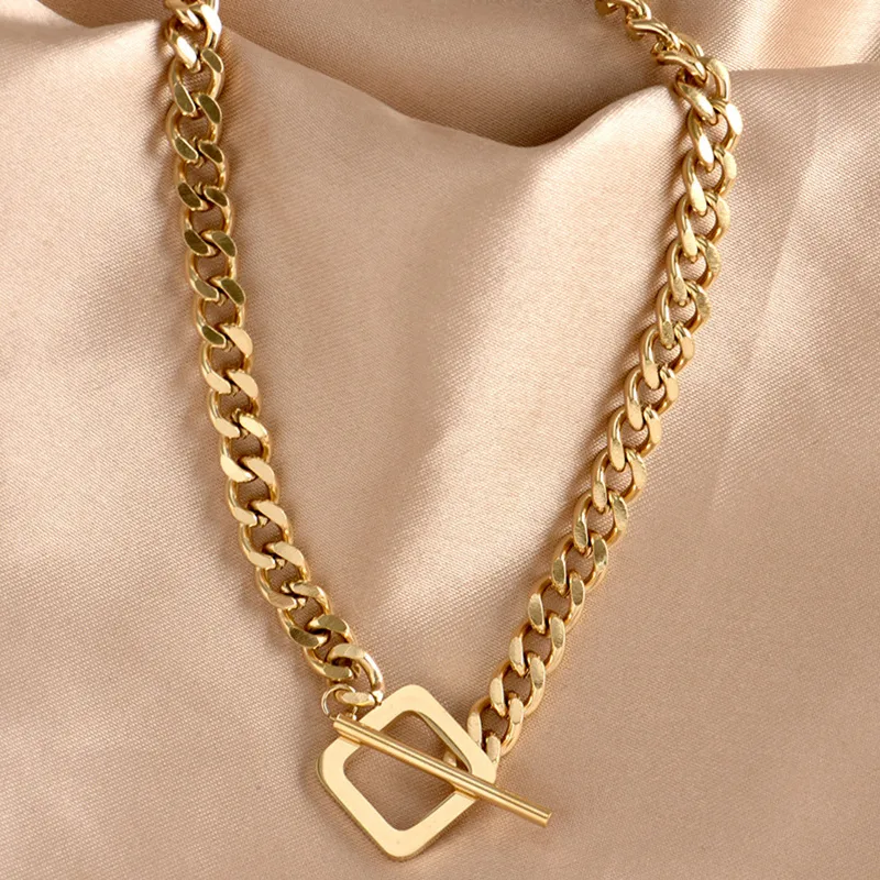 Chunky Chain Necklace Hypoallergenic