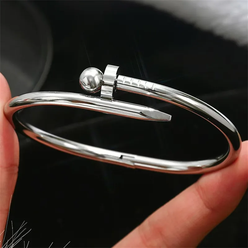 Silver Ball Bangle, Overlap Bangle, Stainless Steel