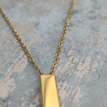 18K Gold Plated Necklace with Pendant