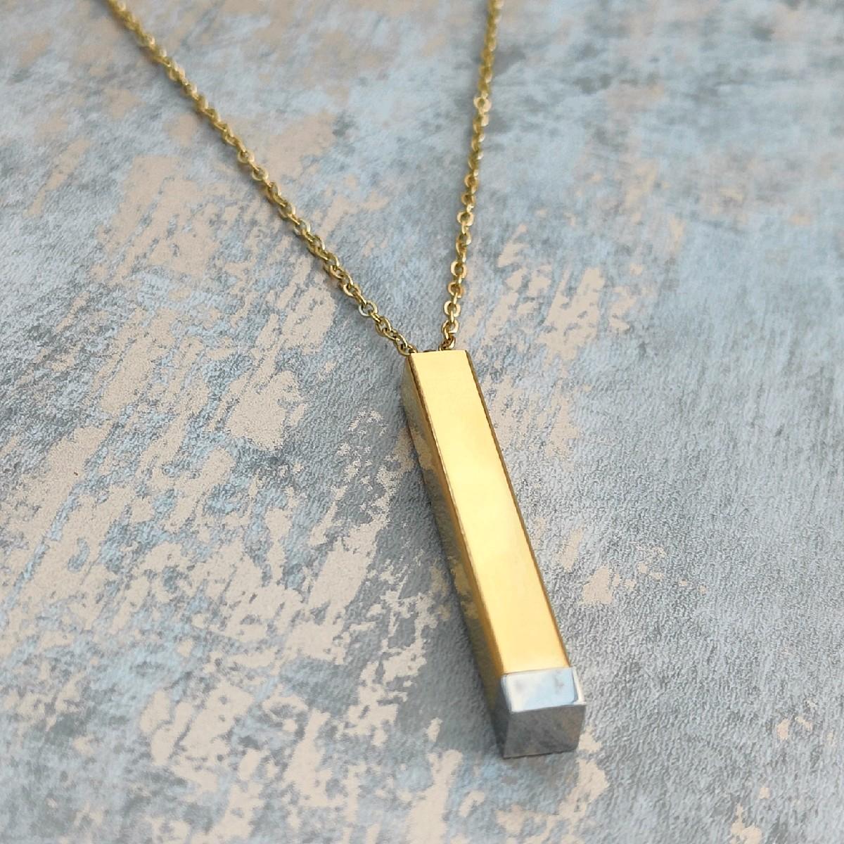 18K Gold Plated Necklace with Pendant