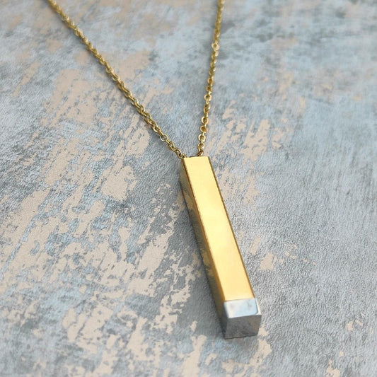 18K Gold Plated Necklace with Pendant