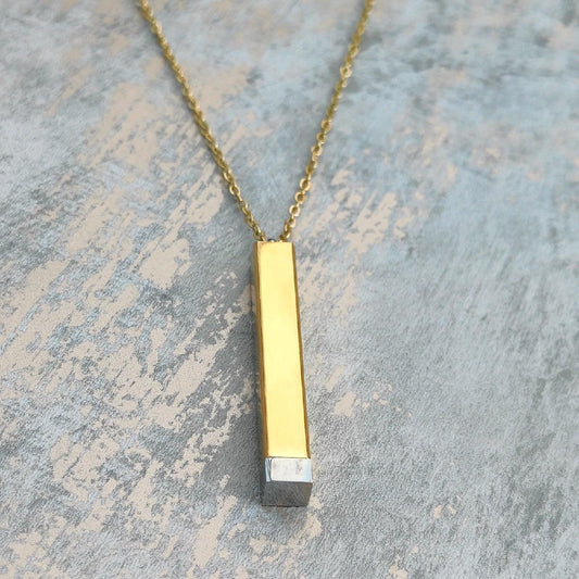 18K Gold Plated Necklace with Pendant