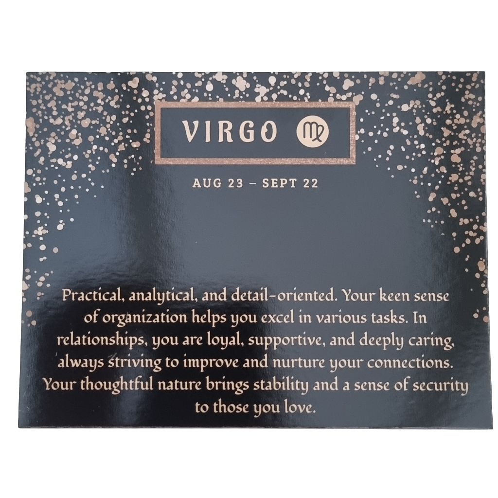 Zodiac Star Sign Necklace 18K Gold Plated Hypoallergenic