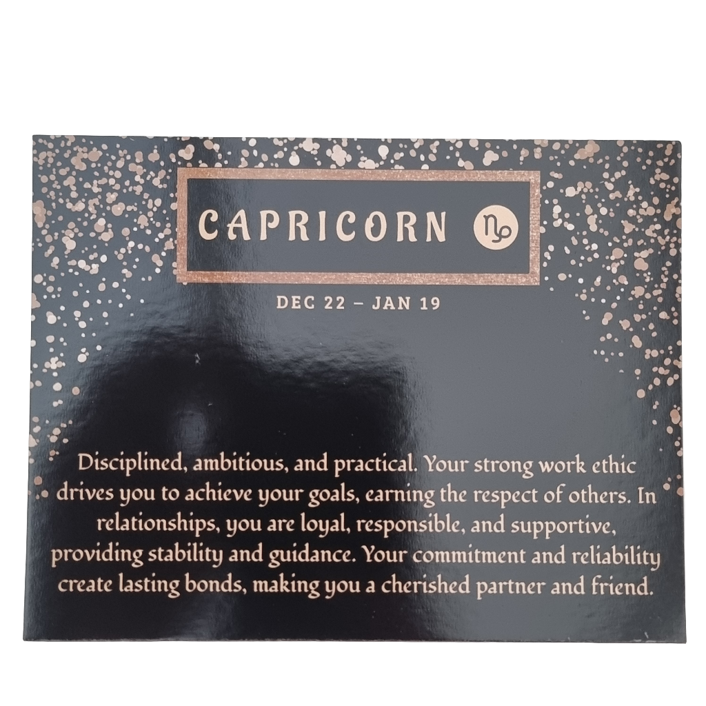 Zodiac Star Sign Necklace 18K Gold Plated Hypoallergenic