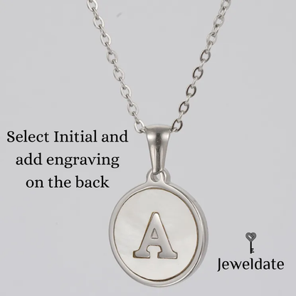 Personalised Silver Plated Initial Necklaces, Custom Necklace