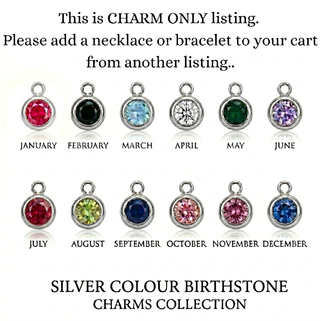 Birthstone Charms