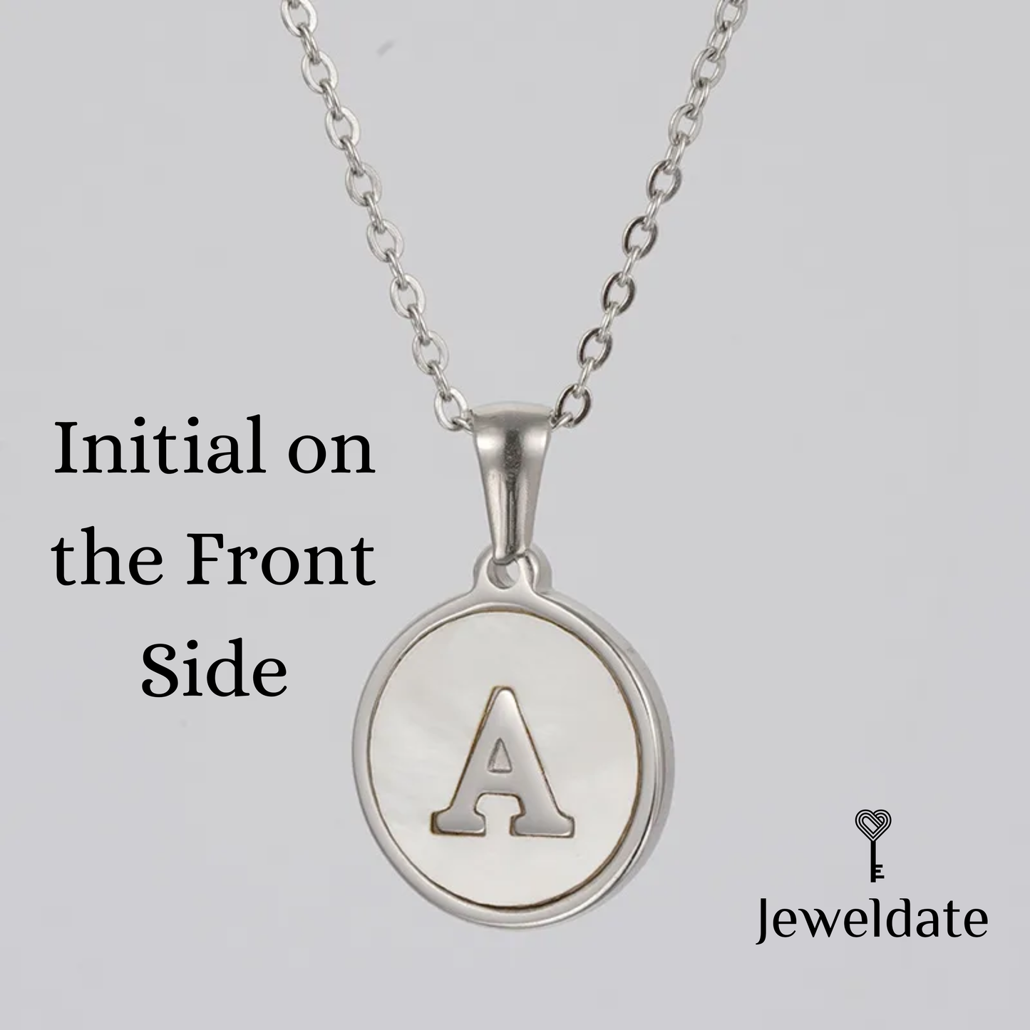 Personalised Silver Plated Initial Necklaces, Custom Necklace